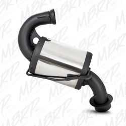 Mbrp Performance Exhaust Trail Silencer  Acid Concrete