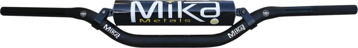 Mika Metals Handlebar Pro Series Os 1-1/8" Sx Bend Blk  Black