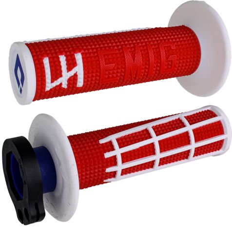 Odi Emig 2.0 - V2 Lock-on Grip Red/white  Red/White