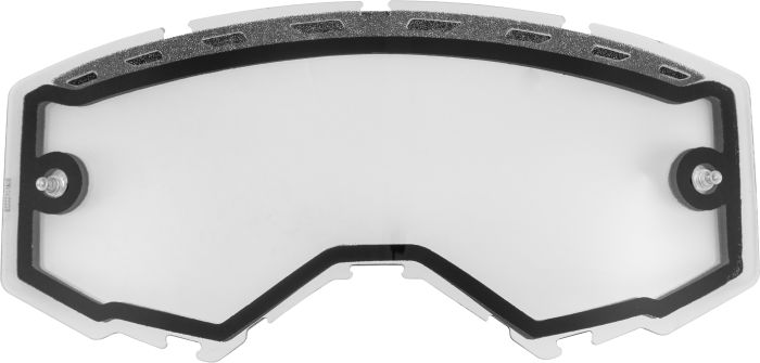 Fly Racing Vented Dual Goggle Lens With Posts  Acid Concrete