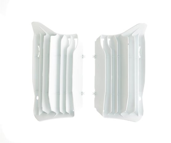 Acerbis Radiator Shrouds Honda White  White