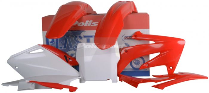 Polisport Plastic Body Kit Red  Red