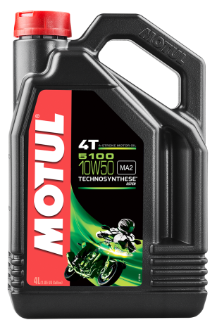 Motul 5100 4t Ester Oil 10w50 4l  Alpine White