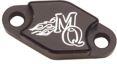 Modquad Brake Block Off Plate (black)  Black