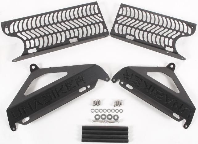 Unabiker Radiator Guard (black)  Black