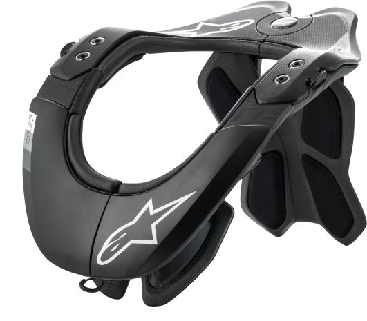 Alpinestars Bns Tech-2 Neck Support Black/cool Grey Xs-md  Black/Grey