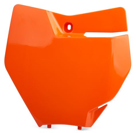 Polisport Front Number Plate Orange  Orange