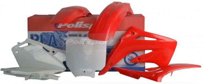 Polisport Plastic Body Kit Red  Red