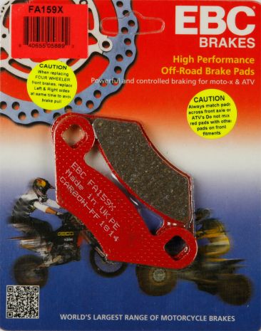 Ebc X Series Carbon Brake Pads  Acid Concrete