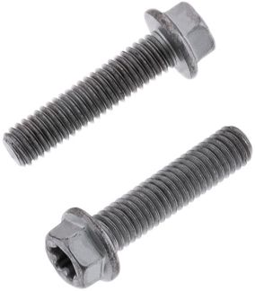 Euro Torx Flange Bolt 6x.1.0x25mm 10/pk  Acid Concrete