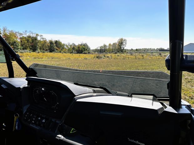 Spike Short Windshield Tinted Polaris Rzr Xp  Acid Concrete