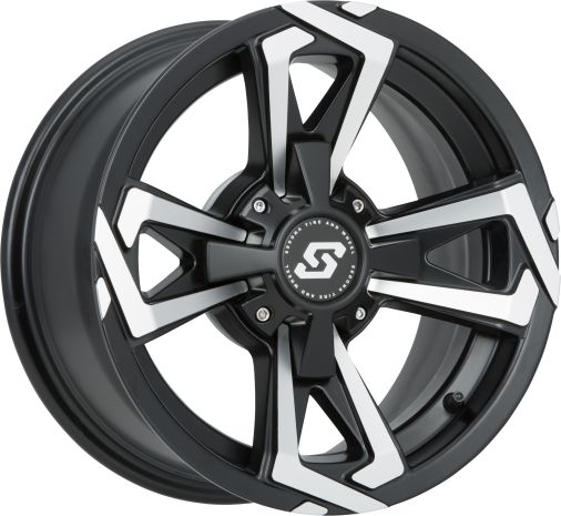 Sedona Riot Wheel 14x7 4/110 5+2 (+10mm) Blk/machined