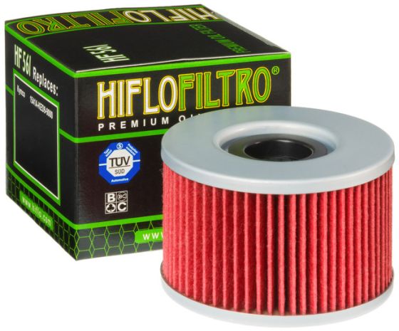 Hiflofiltro Oil Filter  Black