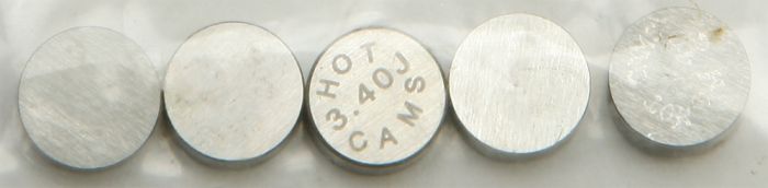 Hot Cams Valve Shims 7.48x3.40mm 5/pk 3.4 mm Acid Concrete