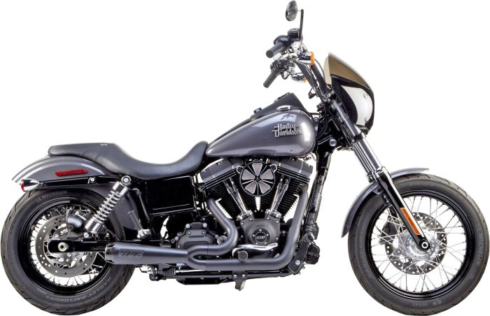 Tbr Comp S 2in1 Exhaust Dyna Black  Black