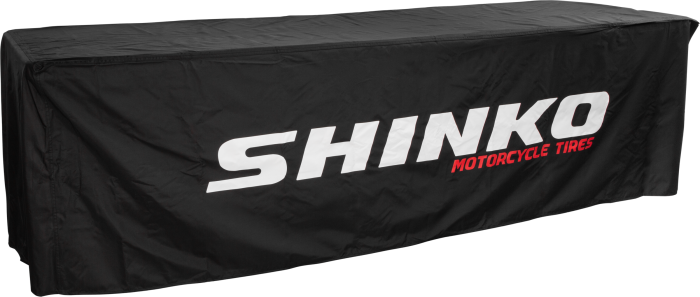 Shinko Table Cloth Black 8'  Alpine White