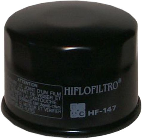 Hiflofiltro Oil Filter  Black