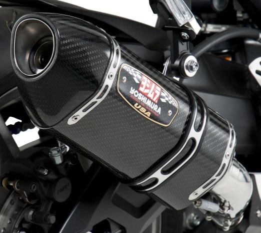 Yoshimura Exhaust Street R-77 Slip-on Ss-cf-cf  Acid Concrete