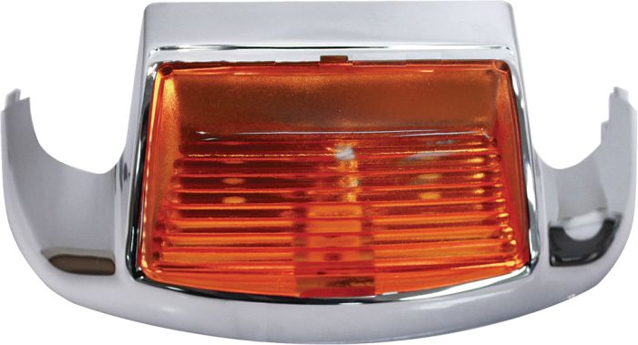 Harddrive Front Fender Tip Light Amber Lens  Amber