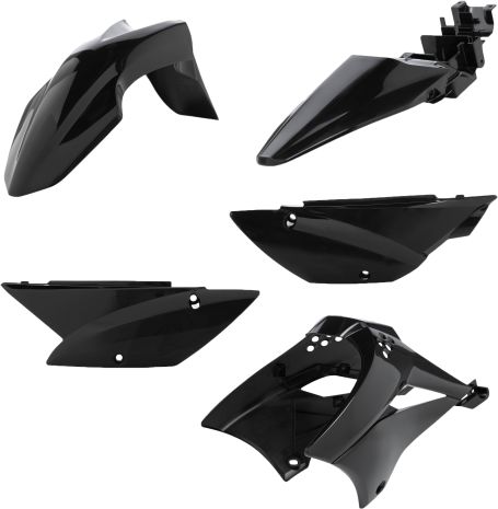 Acerbis Plastic Kit Black  Black