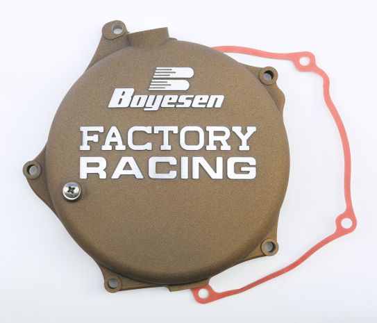 Boyesen Factory Racing Clutch Cover Magnesium  Magnesium