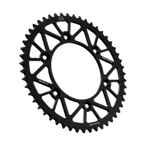 Jt Rear Racelite Sprocket Alum 51t-520 Blk Beta/honda  Black