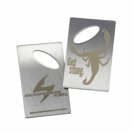 Scorpion Exo Bottle Opener 3.75 X 2.25 (fits In Wallet)  Acid Concrete