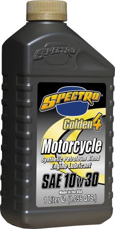 Spectro Golden M/c Semi- Syn 4t 10w30 1 Lt  Acid Concrete