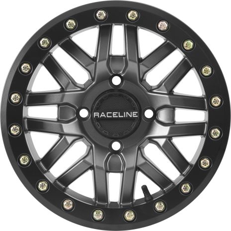 Raceline Ryno Bdlk Wheel 15x7 4/156 5+2 (+10mm) Gunmetal