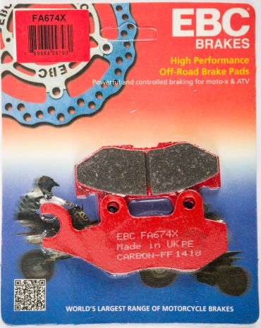 Ebc X Series Carbon Brake Pads  Acid Concrete