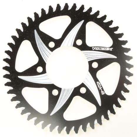 Vortex Rear Cat5 Sprocket Aluminum 48t-520 Blk Kawasaki  Black