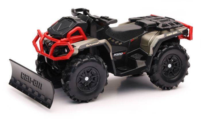 New-ray 1:20 Scale Can-am Outlander X Mr 1000r W/plow  Acid Concrete