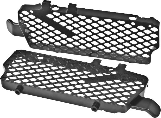 Trail Tech Ktm Radiator Guard Blk  Acid Concrete