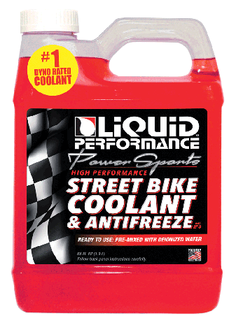 Lp Street Bike Coolant & Antifreeze 64oz  Alpine White