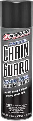 Maxima Chain Guard Chain Lube  Alpine White