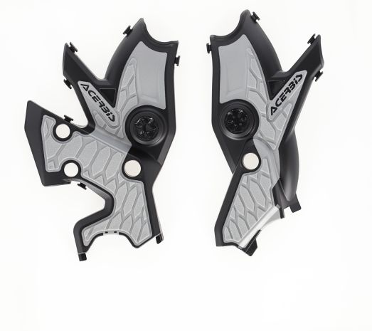 Acerbis X-grip Frame Guard Black/silver Yamaha  Black/Silver