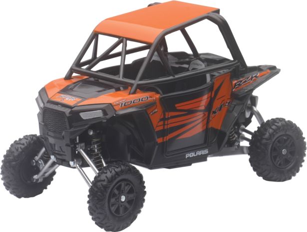 New-ray Replica 1:18 Utv Polaris Rzr 1000xp Orange  Alpine White