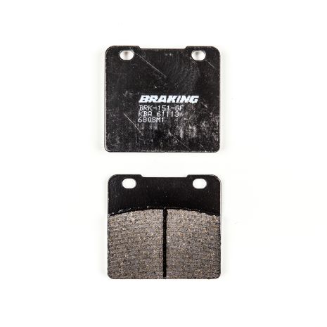 Braking Sm1 Semi-metallic Brake Pads  Acid Concrete