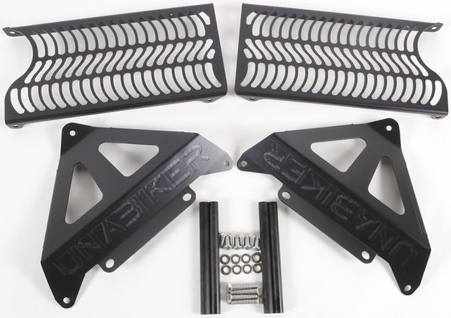 Unabiker Radiator Guard (black)  Black