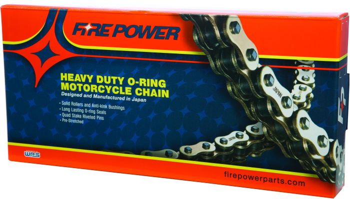 Fire Power O-ring Chain 520x100  Acid Concrete