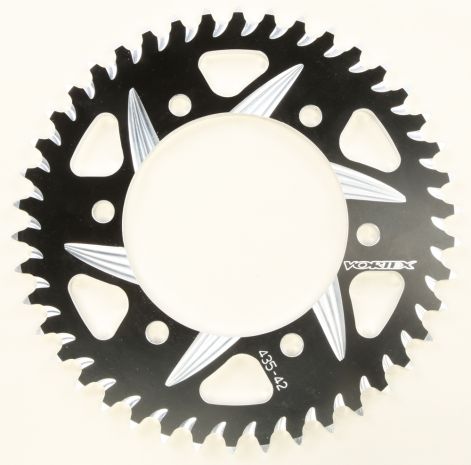 Vortex Rear Cat5 Sprocket Aluminum 42t-520 Blk Kawasaki/suzuki/yamaha  Black