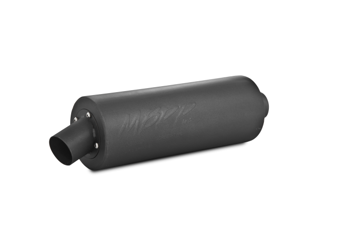 Mbrp Univ Utility Muffler  Acid Concrete