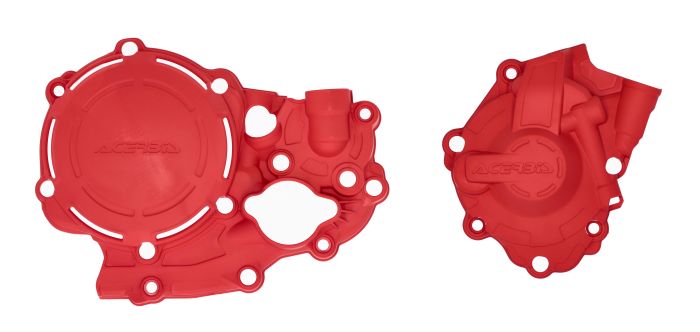 Acerbis X-power Engine Cover Kit  Acid Concrete