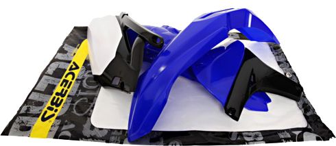 Acerbis Plastic Kit Blue  Blue