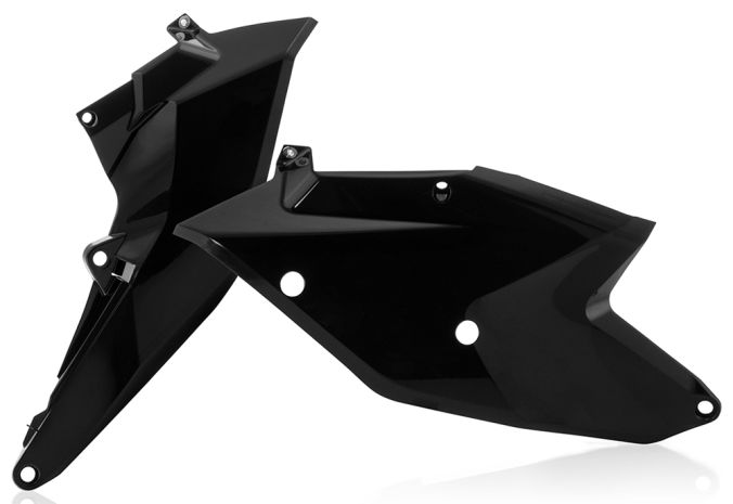 Acerbis Side Panels Black  Black