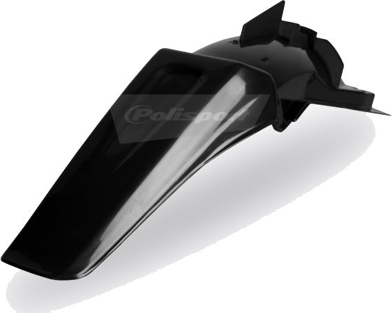 Polisport Rear Fender Black  Black