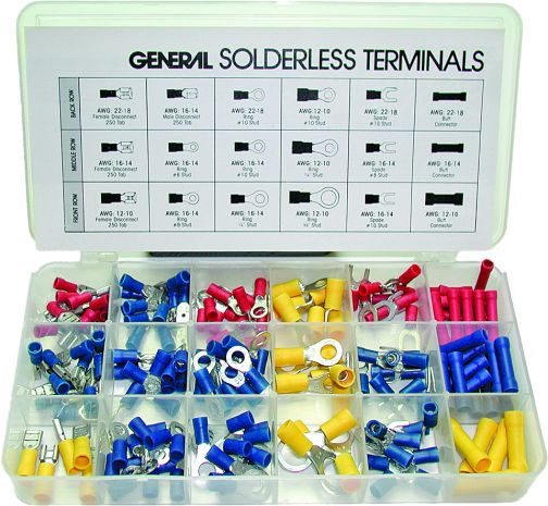 Sp1 Insulated Terminal Kit Assortment  Alpine White