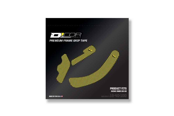 D-cor Frame Grip Guard Decal Yellow  Yellow