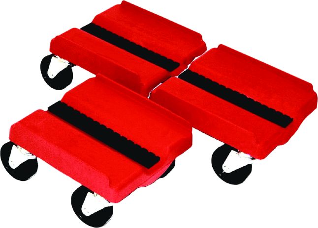 Supercaddy Dolly 3-piece Set (red)  Red