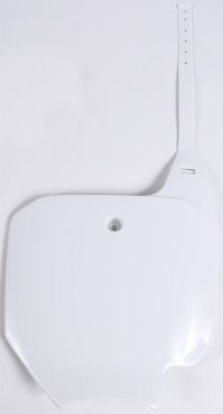 Acerbis Front Number Plate  White